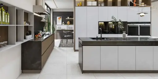 Film de décoration Gris